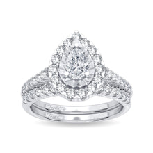 Cargar imagen en el visor de la galería, 14K 1.05CT Diamond Bridal Ring