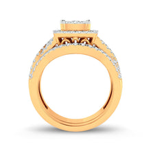 Load image into Gallery viewer, 14K 1.00ct Diamond Bridal Ring