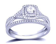 Cargar imagen en el visor de la galería, 14K 0.50ct Diamond Bridal Ring