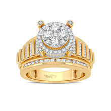 Cargar imagen en el visor de la galería, 14K 1.00CT Diamond Ring