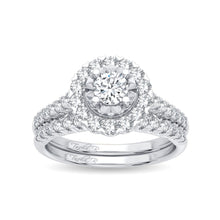 Cargar imagen en el visor de la galería, 14K 1.00CT Diamond Bridal Ring