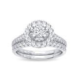 14K 1.00CT Diamond Bridal Ring