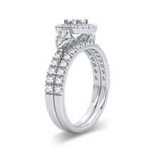 Cargar imagen en el visor de la galería, 14K 1.00CT Diamond Bridal Ring