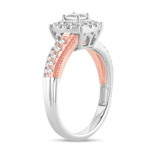 Load image into Gallery viewer, 14K 0.75CT Diamond Engagement Ring