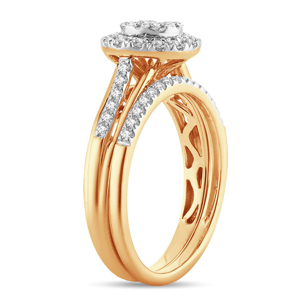 14K 0.62CT Diamond  BRiDAL RING