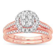 Load image into Gallery viewer, 14K 0.62CT Diamond  BRiDAL RING