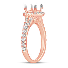 Load image into Gallery viewer, 14K 0.58CT Diamond semi-mount ring