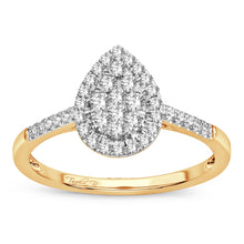 Cargar imagen en el visor de la galería, 14K 0.33CT Diamond ring