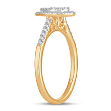 Cargar imagen en el visor de la galería, 14K 0.33CT Diamond ring