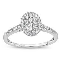 Cargar imagen en el visor de la galería, 14K 0.33CT Diamond ring