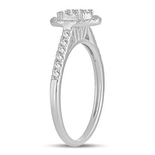 Cargar imagen en el visor de la galería, 14K 0.33CT Diamond ring