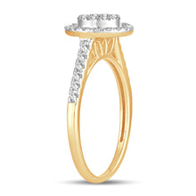 Cargar imagen en el visor de la galería, 14K 0.50CT Diamond ring