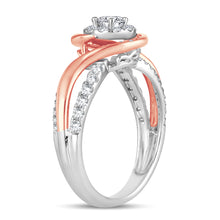 Load image into Gallery viewer, 14K 0.75CT Diamond RING