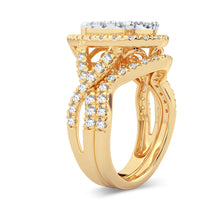 Load image into Gallery viewer, 14K 2.00CT Diamond Bridal Ring