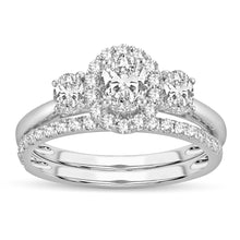 Cargar imagen en el visor de la galería, 14K 1.20CT Diamond BRIDAL RING