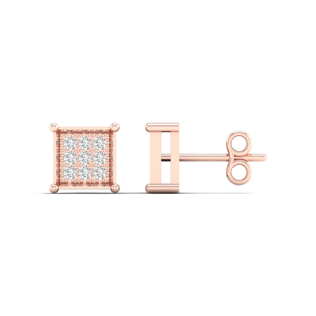 10K 0.05CT Diamond Earring