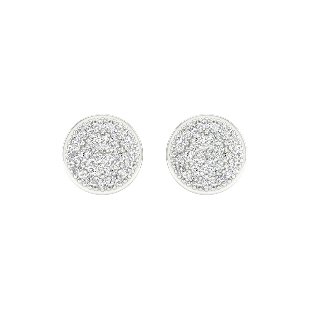 10K 0.10CT Diamond Earring