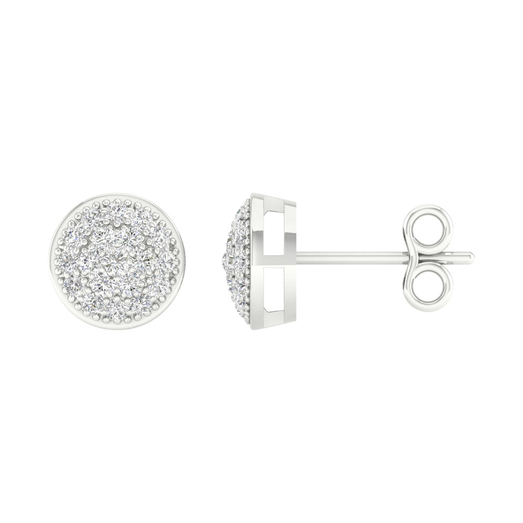 10K 0.10CT Diamond Earring