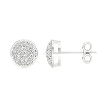 Cargar imagen en el visor de la galería, 10K 0.10CT Diamond Earring