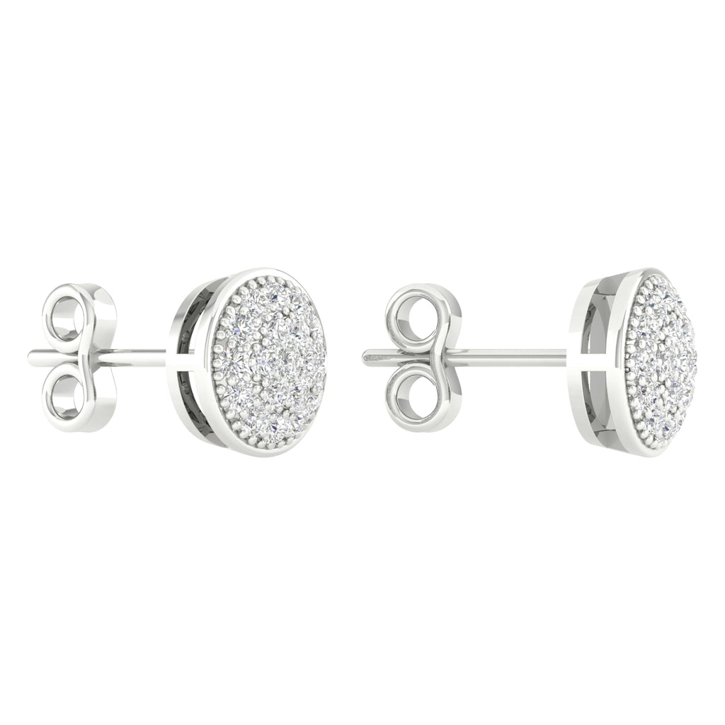 10K 0.10CT Diamond Earring