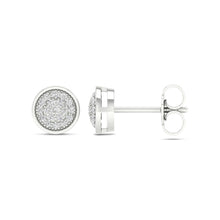 Cargar imagen en el visor de la galería, 10K 0.15CT Diamond Earring