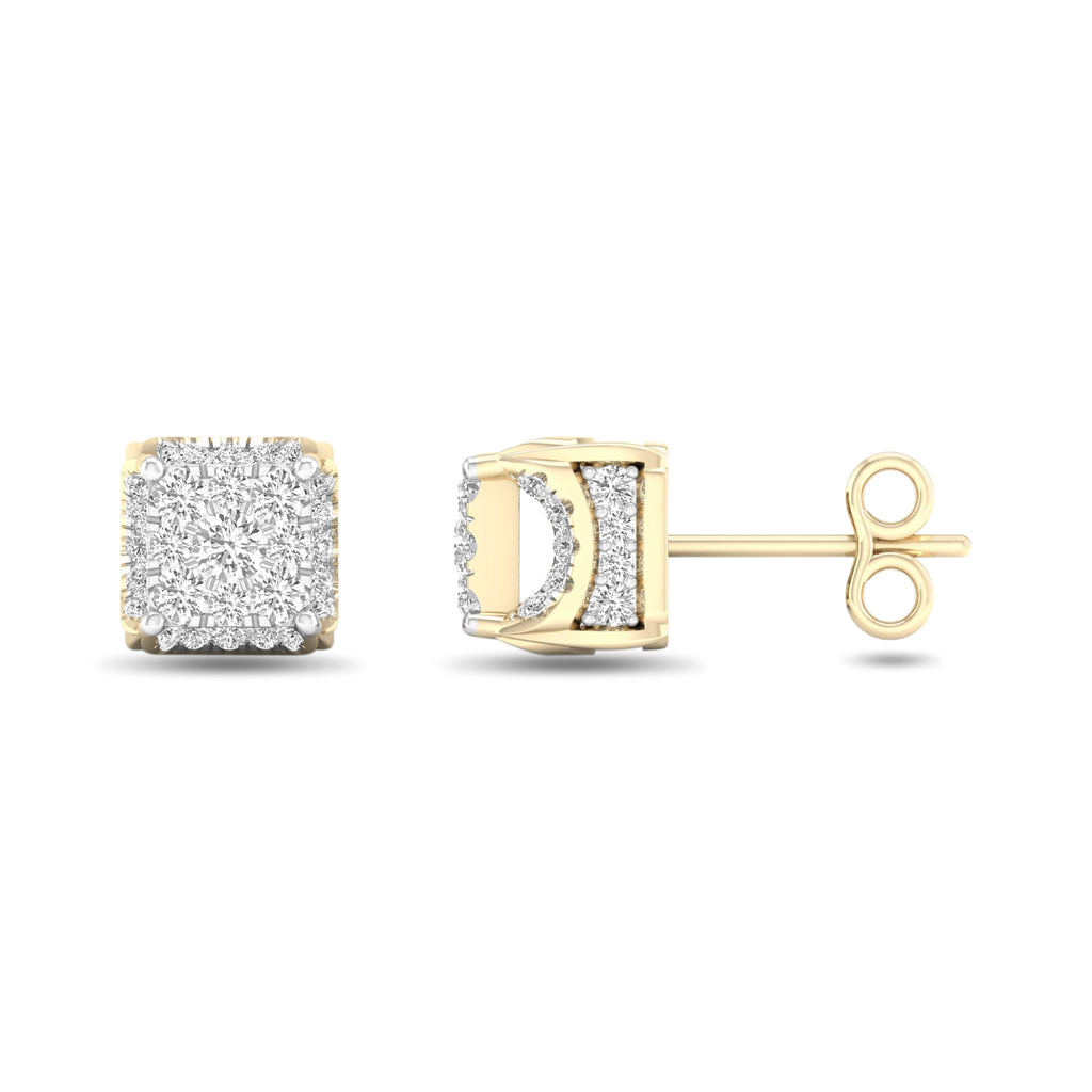 10K 0.50CT Diamond Earring