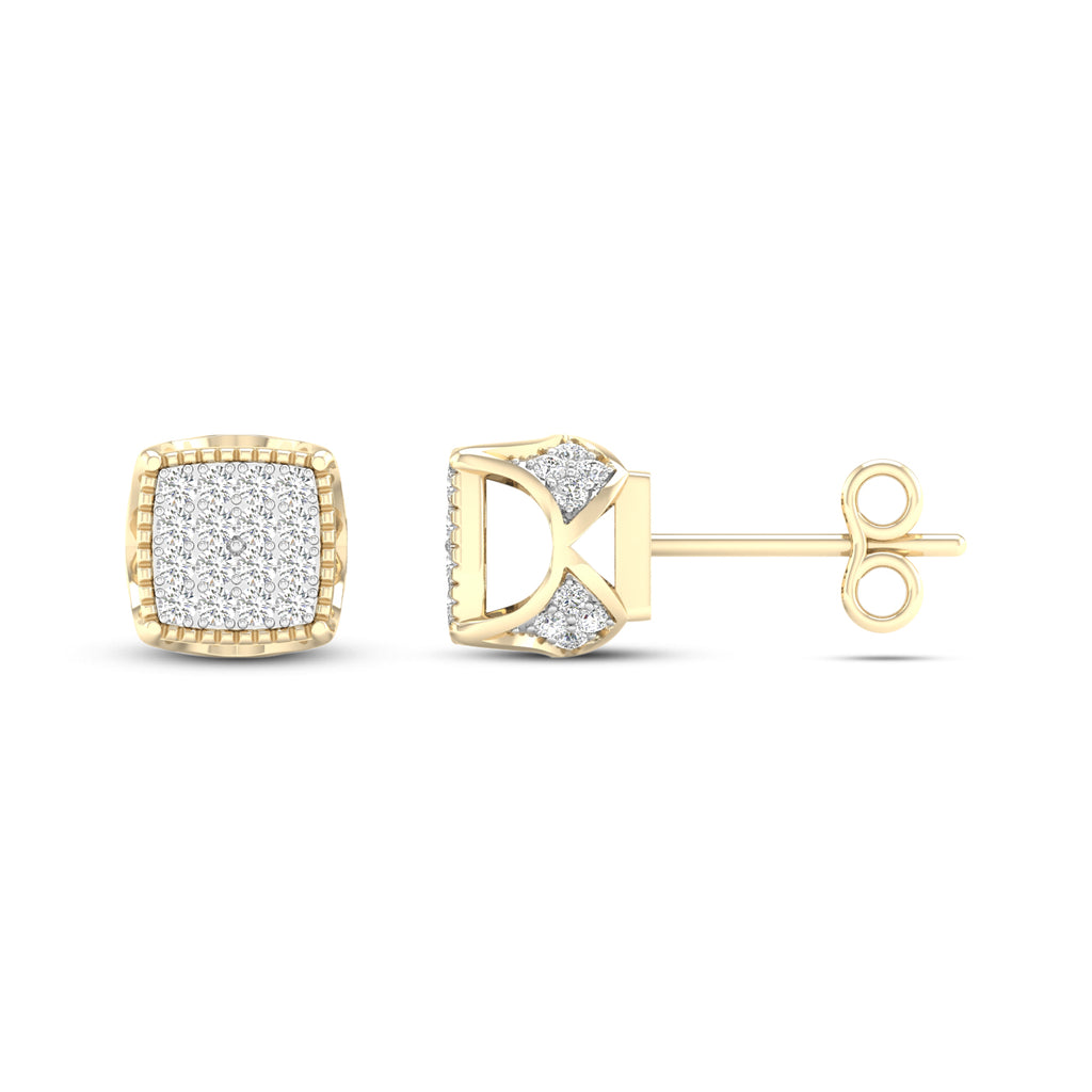 10K 0.15CT Diamond Earring