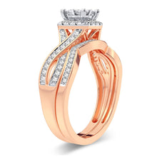 Load image into Gallery viewer, 10K 0.61CT Diamond Bridal Ring