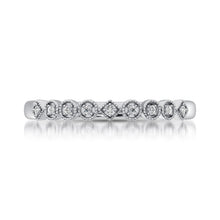 Load image into Gallery viewer, 14K White Gold 1/20 Ct.Tw. Diamond Stackable Band