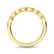 Cargar imagen en el visor de la galería, 14K Yellow Gold 1/10 Ct.Tw. Diamond Stackable Band