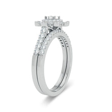 Cargar imagen en el visor de la galería, 10K 0.63ct Diamond Bridal Ring