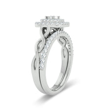 Load image into Gallery viewer, 10K 0.50ct Diamond Bridal Ring