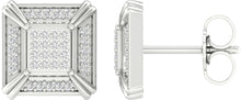 Cargar imagen en el visor de la galería, 10K 0.25CT Diamond Earring