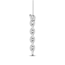 Cargar imagen en el visor de la galería, Sterling Silver Diamond Accent Fashion Pendant