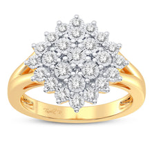 Load image into Gallery viewer, 10K 0.10CT DIAMOND RING