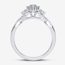 Cargar imagen en el visor de la galería, 10K 0.10CT DIAMOND RING