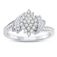 Load image into Gallery viewer, 10K 0.20CT DIAMOND RING