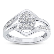 Load image into Gallery viewer, 10K 0.10CT DIAMOND RING