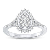 10K 0.25CT DIAMOND RING