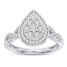 Load image into Gallery viewer, 10K 0.20CT DIAMOND RING