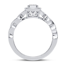 Cargar imagen en el visor de la galería, 10K 0.13CT DIAMOND RING