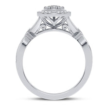 Cargar imagen en el visor de la galería, 10K 0.13CT DIAMOND RING