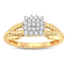 Load image into Gallery viewer, 10K 0.20CT DIAMOND RING