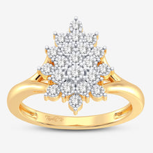 Load image into Gallery viewer, 10K 0.10CT DIAMOND RING