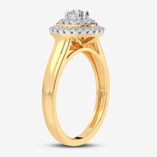 Load image into Gallery viewer, 10K 0.25CT DIAMOND RING