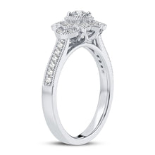 Cargar imagen en el visor de la galería, 10K 0.33CT DIAMOND RING