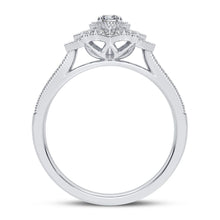 Cargar imagen en el visor de la galería, 10K 0.33CT DIAMOND RING