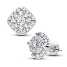 Cargar imagen en el visor de la galería, 10K 0.50CT DIAMOND EARRING