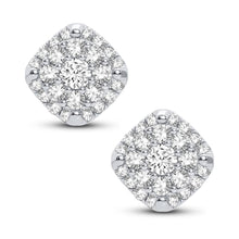 Cargar imagen en el visor de la galería, 10K 0.50CT DIAMOND EARRING