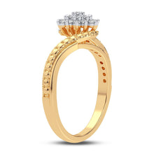 Load image into Gallery viewer, 10K 0.20CT DIAMOND RING